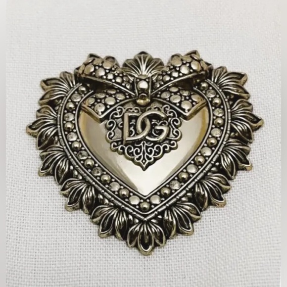 Dolce&Gabbana D&G Devotion Tote Shopper Travel Bag Cream Ivory NWT - Picture 3 of 15